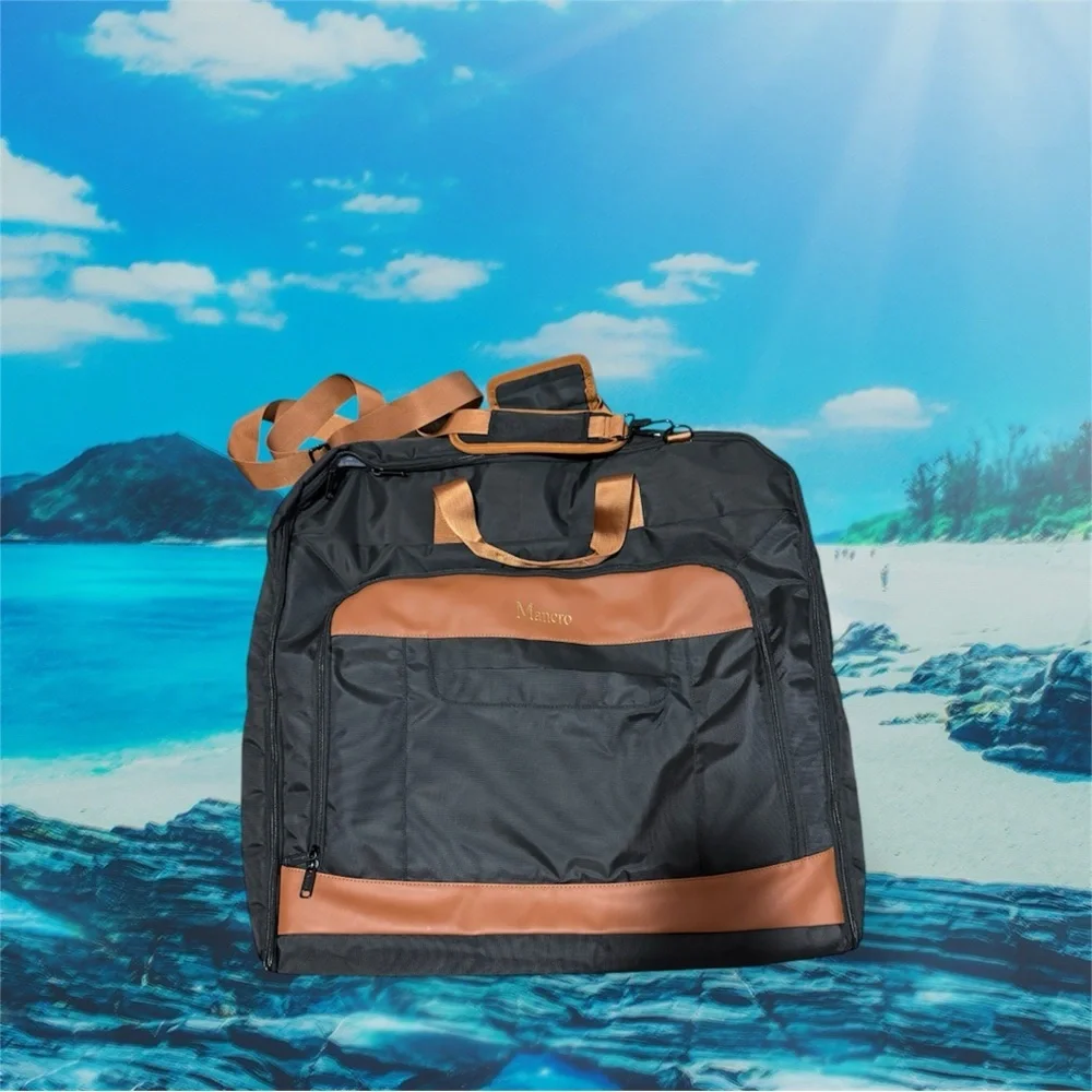 Mancro Garment Bag Suit Travel Duffel Carry On with Shoulder Strap